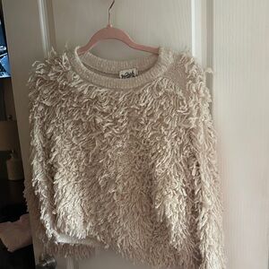 Wild Fable Beige Textured Sweater